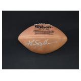 KEN STABLER Autographed Football w/ COA