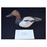 1940 JACK HOWARD Canvasback Drake Duck Decoy