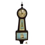 1927 Sessions 8-Day REVERE Banjo Clock