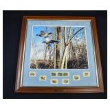 David Maass TIGHT QUARTERS USSR Duck Stamp Print