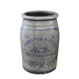 Hamilton & Jones Greensboro PA Stoneware Crock