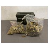 9mm Brass W/Ammo Can Weight- 18.9 Lbs
