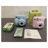 Instax Mini 7 & 12 Cameras W/Instant Film