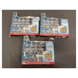 3 Of Funko Bitty Pop! Marvel Collector Packs