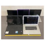 1 Lenova, 1 Acer, & 3 HP Laptops