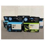 HP 4-952 & 1- 952XL Ink Cartridges