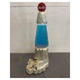 Vintage Coca-Cola Lava Lamp