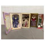 4 Vintage Barbie Dolls