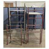 2 Pieces Of Baker Scaffolding W/2 Attachments
