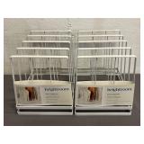 2 Brightroom Steel Organizer NWT