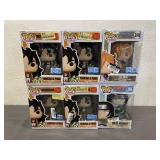 6 Funko Pop! Animation/Plus Vinyl Figures