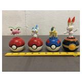 4 Mega Construx Pokemon Toys