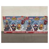 2 Marvel Bitty Pop! Countdown Calendars