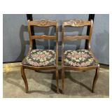 2 Duncan Phyfe Style Vintage Chairs