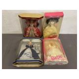 4 Vintage Barbie Dolls