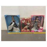 3 Vintage Barbie Dolls
