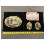 Vintage Barbie Wizard Of Oz Decorative Set W/COA