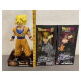 3 DragonBall Super Action Figures NWT