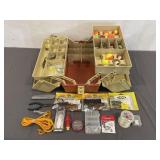 Fishing Tacklebox W/Lures, Bobbers, Weights & More