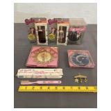 Vintage Barbie Keychains, Ornaments, & More
