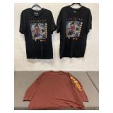 3 DragonBall Z Shirts Size XL/2XL