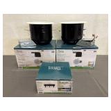 3 Patriot Lighting 2 Recess & 1 Flush Fixtures