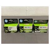 HP 2- 951 & 1-902 XL Ink Cartridges