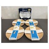 Corelle Side Plates & 4 Sets Of Room Essentials