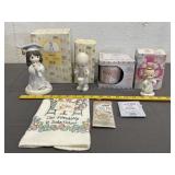 4 Precious Moments Figures & More