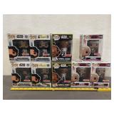 9 Funko Pop! Star Wars Vinyl Figures