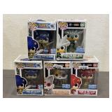5 Funko Pop! Sonic The Hedgehog Vinyl Figures