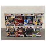 8 Marvel Funko Pop! Vinyl Figures