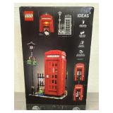Lego Ideas Red London Telephone Box