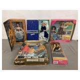 5 Various Themed Barbie & Ken Dolls