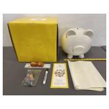 Dream Pig Porcelain Bank