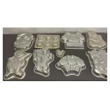 9 Wilton Aluminum Cake Pans