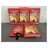 4 Preparedhero Fire Blankets 39'x39ï¿½