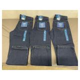 3 NWT Rugged Wear 5-Pocket Jeans Size 34x30