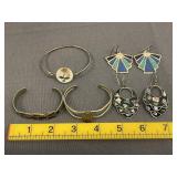 Alpaca Silver Jewelry Lot
