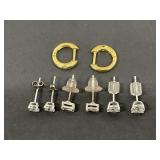 Lot Of Sterling Earrings
