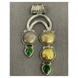 Sterling Silver Drop Pendant