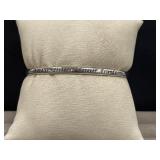 Sterling Cuff Bracelet - Sisters Weight 10 Grams