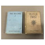 Antique Oliver Twist & The Sea Dog Books