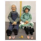 Vintage William Wallace Jr. Porcelain Dolls