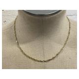 Sterling Necklace Length 18'