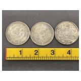 Lot Of 3 Chinese Coins