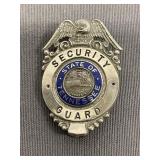 State Of Tennessee Security Guard Badge