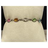 Milor Sterling Silver Bracelet Length 7'