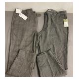 2 Goodfellow Trousers Size 38x30 NWT