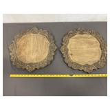 Ornate Wood & Scroll Carved Decoration